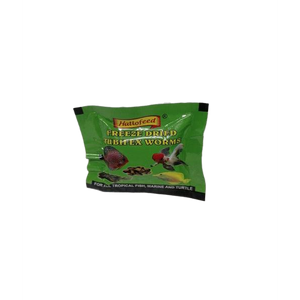 FREEZED DRIED TUBEX WORMS SMALL PACKET