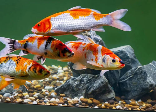 Japanese small size koi