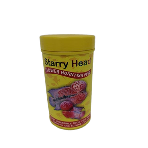 STARRY HEAD FLOWER HORN FOOD 100 GRAMS