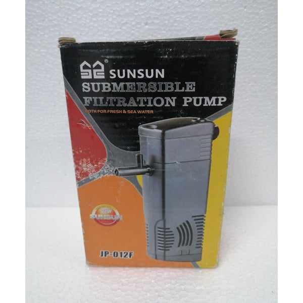 SUNSUN SUBMERSIBLE FILTRATION PUMP JP 012F